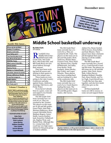 Issue 3 - Riverfield Country Day School