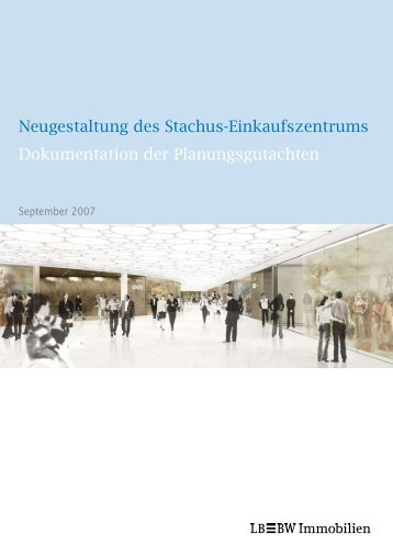 Neugestaltung des Stachus-Einkaufszentrums Dokumentation ... - RIS