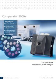 Comparator 2000 Overview - Lovibond