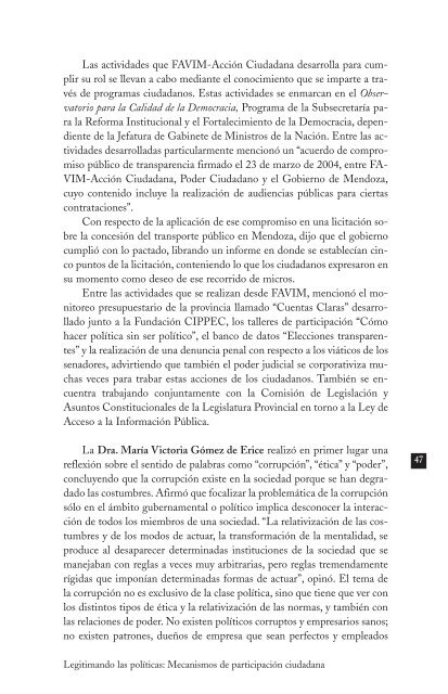 chubut ? mendoza - Oficina AnticorrupciÃ³n