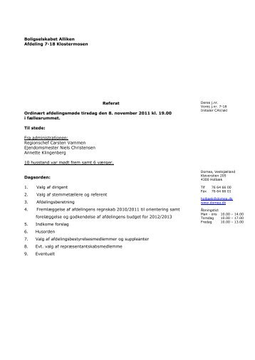 Boligselskabet BSB Kalundborg - Domea