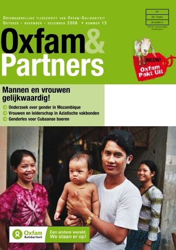 Mannen en vrouwen gelijkwaardig! - Oxfam-Solidariteit