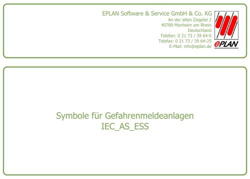 Symbole für Gefahrenmeldeanlagen IEC_AS_ESS