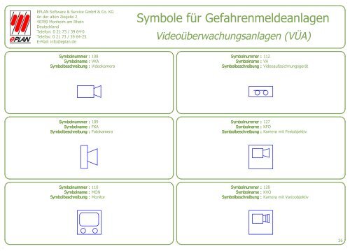 Symbole für Gefahrenmeldeanlagen IEC_AS_ESS