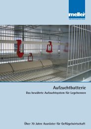 Die Querschnitte der Aufzuchtbatterie - Meller.net