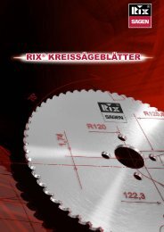Rix® HM-Kreissägeblätter
