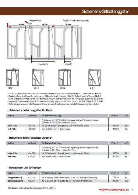 SYSTEMATISCH GUT - Rinder-Stalltechnik