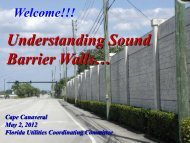 Understanding Sound Barrier Walls - 2012 - FUCC