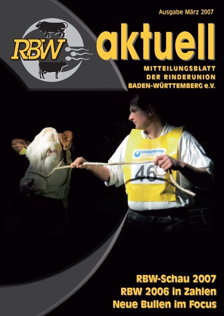 Ausgabe März 2007 aktuell - Rinderunion Baden-Württemberg e.V.