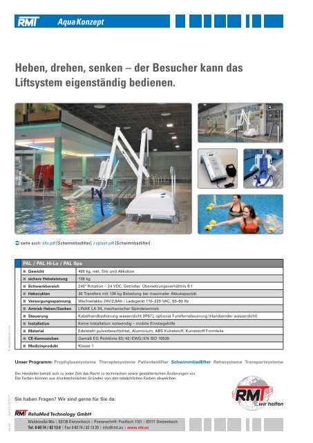 AquaKonzept - RMT RehaMed Technology GmbH