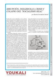 irrupciÃ³n, desarrollo, crisis y colapso del âsocialismo realâ - Youkali