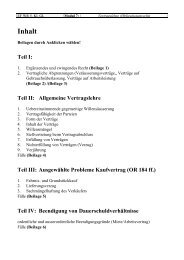 Modul 7: Rechtslehre 2 - Vertragslehre