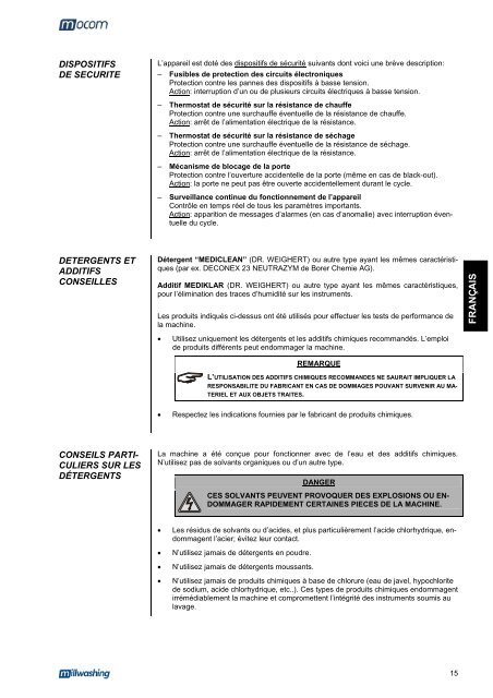 Manuale Operatore Operator's Manual Manuel d'utilisation ...