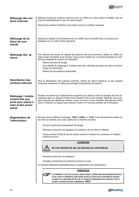 Manuale Operatore Operator's Manual Manuel d'utilisation ...