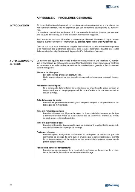 Manuale Operatore Operator's Manual Manuel d'utilisation ...