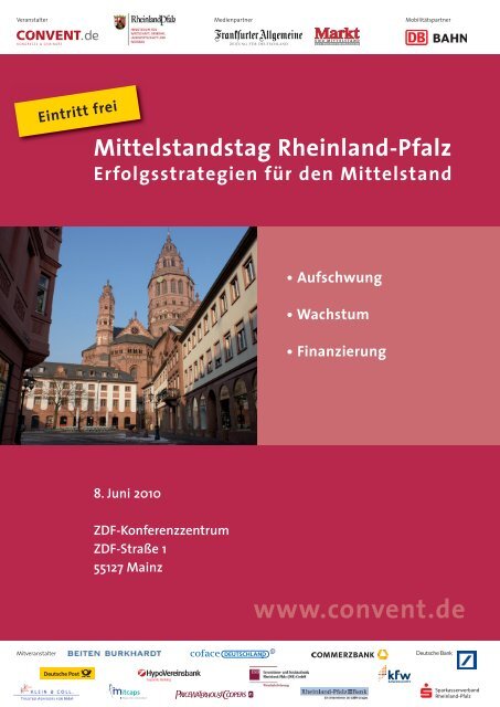 Mittelstandstag Rheinland-Pfalz - Rheinland Pfalz Bank