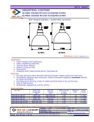 INDUSTRIAL LIGHTING - Bajaj Electricals