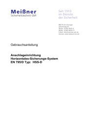 Gebrauchsanleitung_HSS_795_D - Meissner Sicherheitstechnik