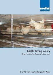 Kombi-laying-aviary World-wide in action! - MELLER Anlagenbau