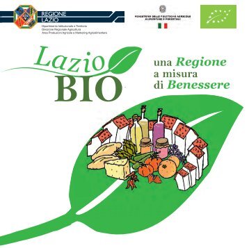 Progetto Lazio Bio - Versione digitale del Manuale ... - Agricoltura