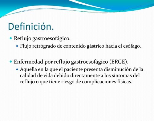 Esofagitis por Reflujo - Asociación de Gastroenterología y ...