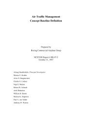 Air Traffic Management Concept Baseline Definition - The Boeing ...