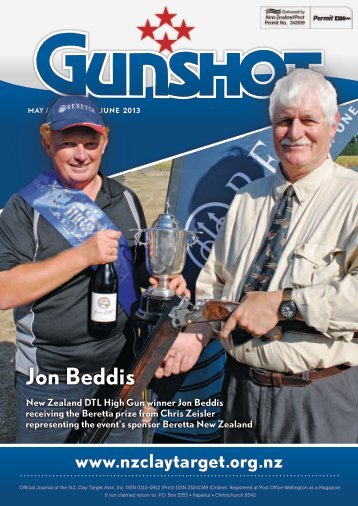 May-June 2013 - New Zealand Clay Target Association