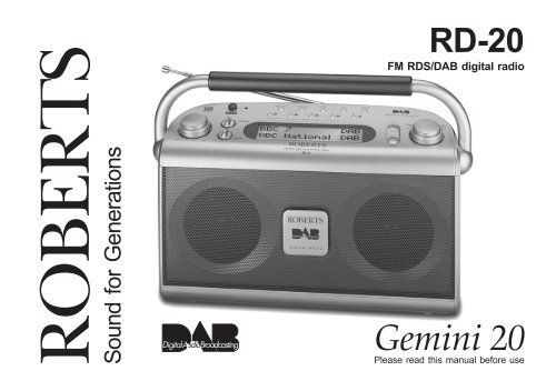 RD-20 - Roberts Radio