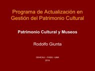 Los Museos - Rodolfo Giunta