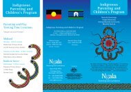 Indigenous Parenting and Children's Program Indigenous ... - Ngala