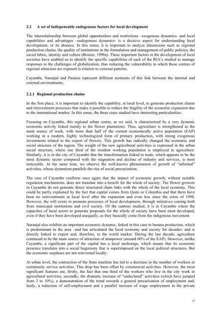 interfase urbano-rural en ecuador hacia un desarrollo territorial ...