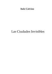 las ciudades y el deseo. 3 - Rodolfo Giunta