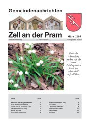 Ausgabe März 2005 (0 bytes) - Zell an der Pram