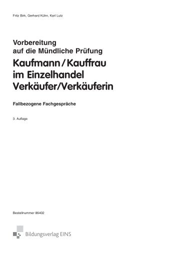 Kaufmann/Kauffrau im Einzelhandel Verkäufer/Verkäuferin - Plantyn