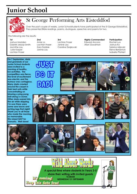 Issue 9 2011.pdf - St George Christian School