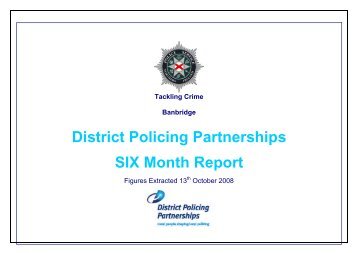 Banbridge 6 month DPP report - Police Service of Northern Ireland