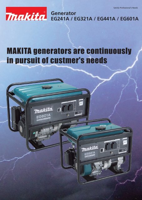 Generator makita 2024
