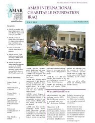 Iraq - AMAR International Charitable Foundation