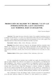 ProducciÃ³n de Haltern 70 y Dressel 7-11 en las ... - ceipac