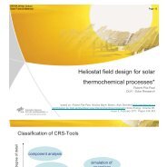 Heliostat field design for solar thermochemical processes* - SFERA