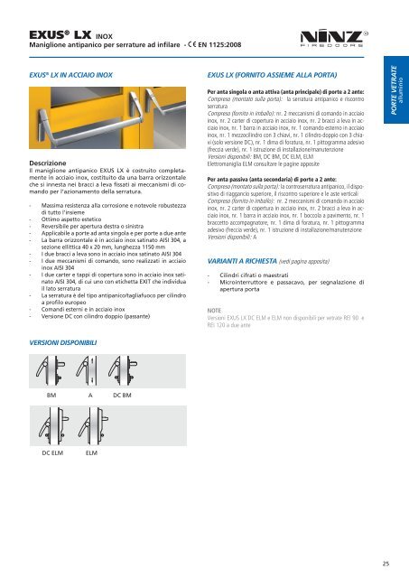 Porte vetrate in alluminio