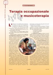 Terapia occupazionale e musicoterapia