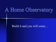 Home Observatories