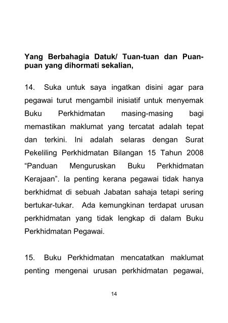 Perhimpunan Bulanan bersama YBhg. TKSUK bulan Julai 2012