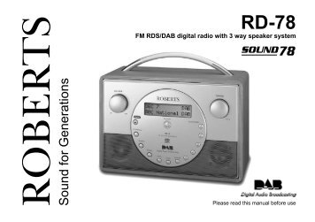 RD-78 - Roberts Radio