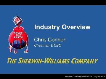 Industry Overview - Sherwin-Williams