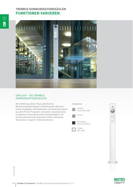 Ritto Bildpreisliste 2011/2012 Download