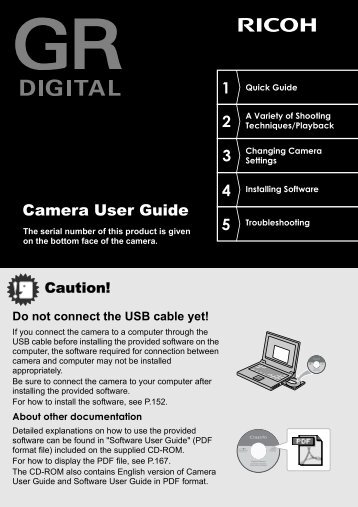 GR DIGITAL Camera User Guide - Ricoh