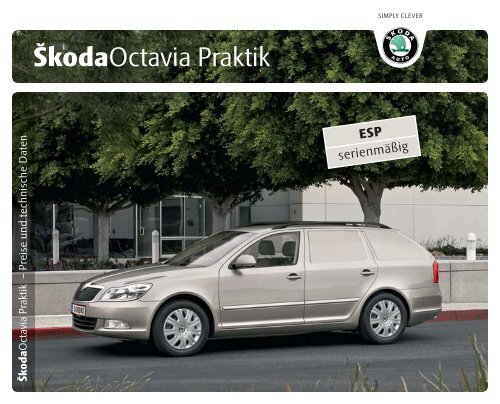 Octavia Praktik Folder & Technische Daten - Å koda Ãsterreich