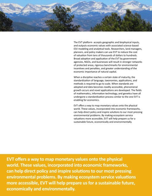 A Handbook for Understanding Natural Capital - Earth Economics